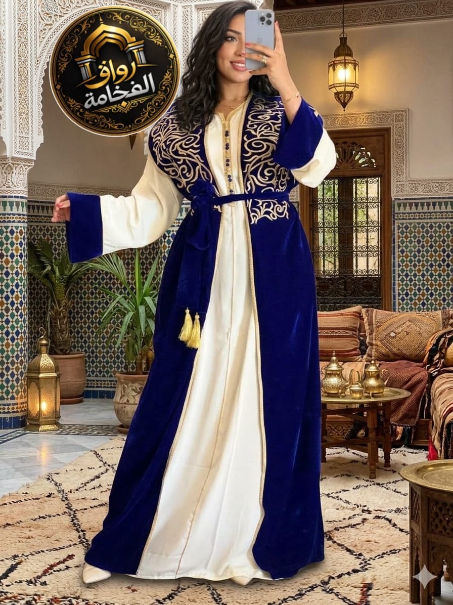 Vêtements femmes — قفطان  مزجنا فيه  بين العصري و البلدي التقليدي