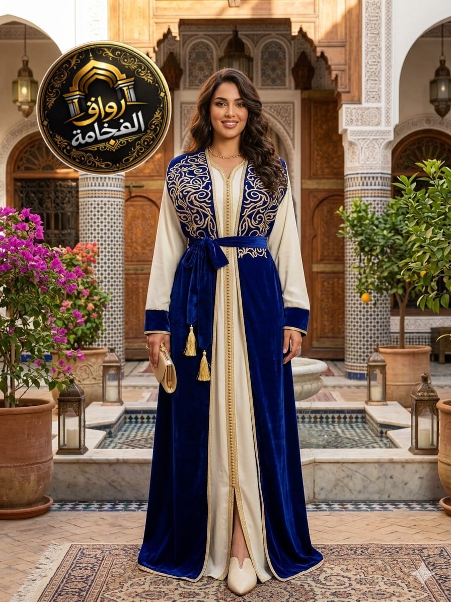 Vêtements femmes — قفطان  مزجنا فيه  بين العصري و البلدي التقليدي