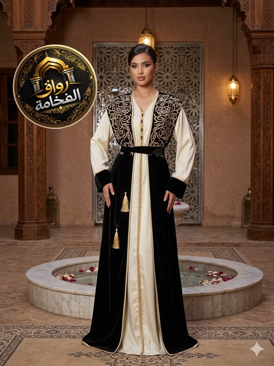 Vêtements femmes — قفطان  مزجنا فيه  بين العصري و البلدي التقليدي