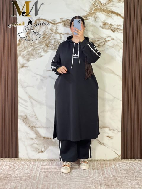 Vêtements femmes — 🔥 جديدنا مع اطلاله الراقيه  🔥 كطمة أنيقة بثوب مونطوني  سكوبة فاخر،  👚🪾🍂